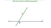11-5. How to Construct a Line Parallel to a Given Line Through a Point not on the Line Using a Compass and Straightedge