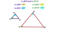 3-5. If Two Angles of One Triangle are Congruent to Two Angles of a Second Triangle, The Third Pair of Angles is Congruent