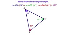 3-4. The Sum of the Angles of a Triangle