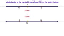 9-5. The Locus of Points Equidistant from Two Parallel Lines