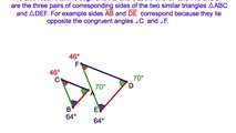7-5. The Corresponding Sides of Similar Triangles