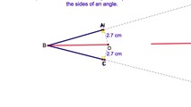 9-10. The Locus of Points Equidistant from the Sides of an Angle and at a Fixed Distance from the Vertex of the Angle