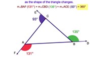 3-20. The Sum of The Exterior Angles of a Polygon