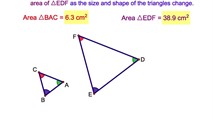 7-9. The Corresponding Areas of Similar Triangles 