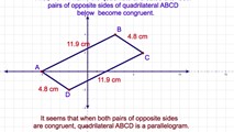 8-13. Proving a Quadrilateral is a Parallelogram using Distances in Coordinate Geometry