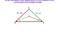 4-31. The Contrapositive of the Base Angles Theorem
