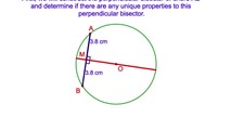 6-8. The Perpendicular Bisector of a Chord in a Circle