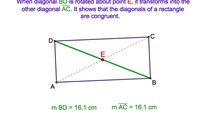 4-6. The Diagonals of a Rectangle