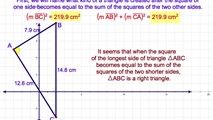 8-19. Proving a Triangle is a Right Triangle using Distances in Coordinate Geometry