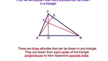 6-31. The Three Altitudes of a Triangle